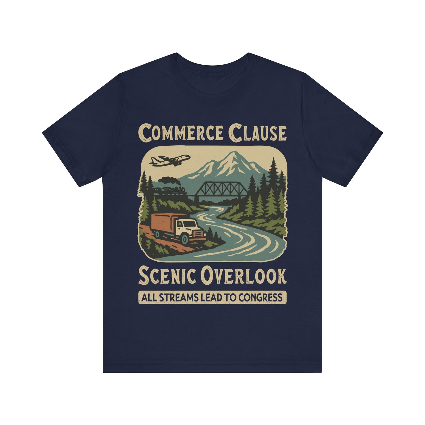 Commerce Clause Scenic Overlook T-Shirt