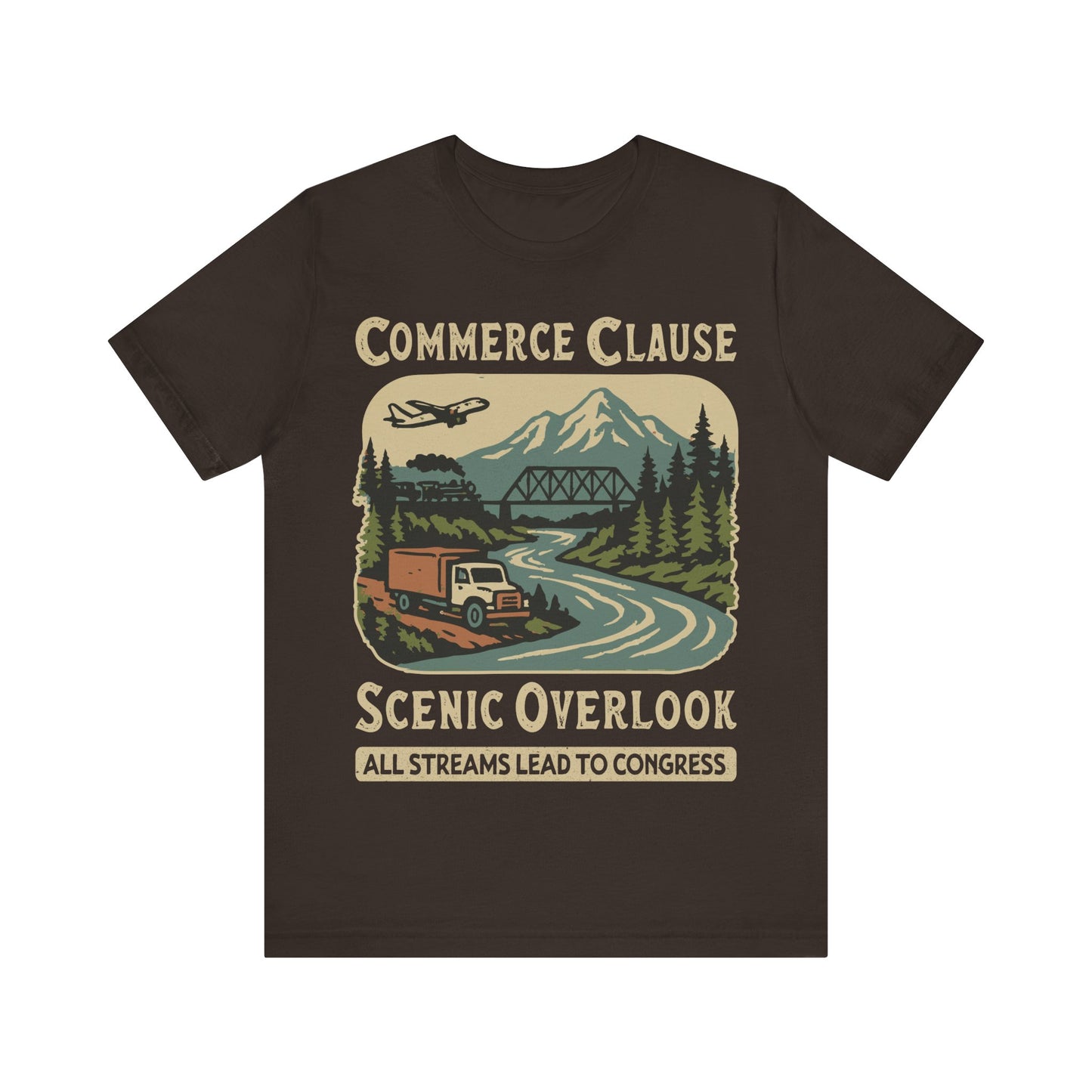 Commerce Clause Scenic Overlook T-Shirt