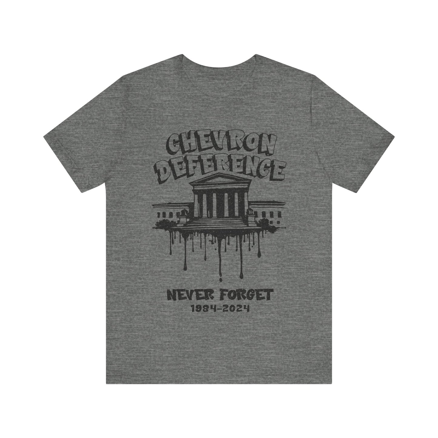Chevron Deference Never Forget 1984-2024 T-Shirt