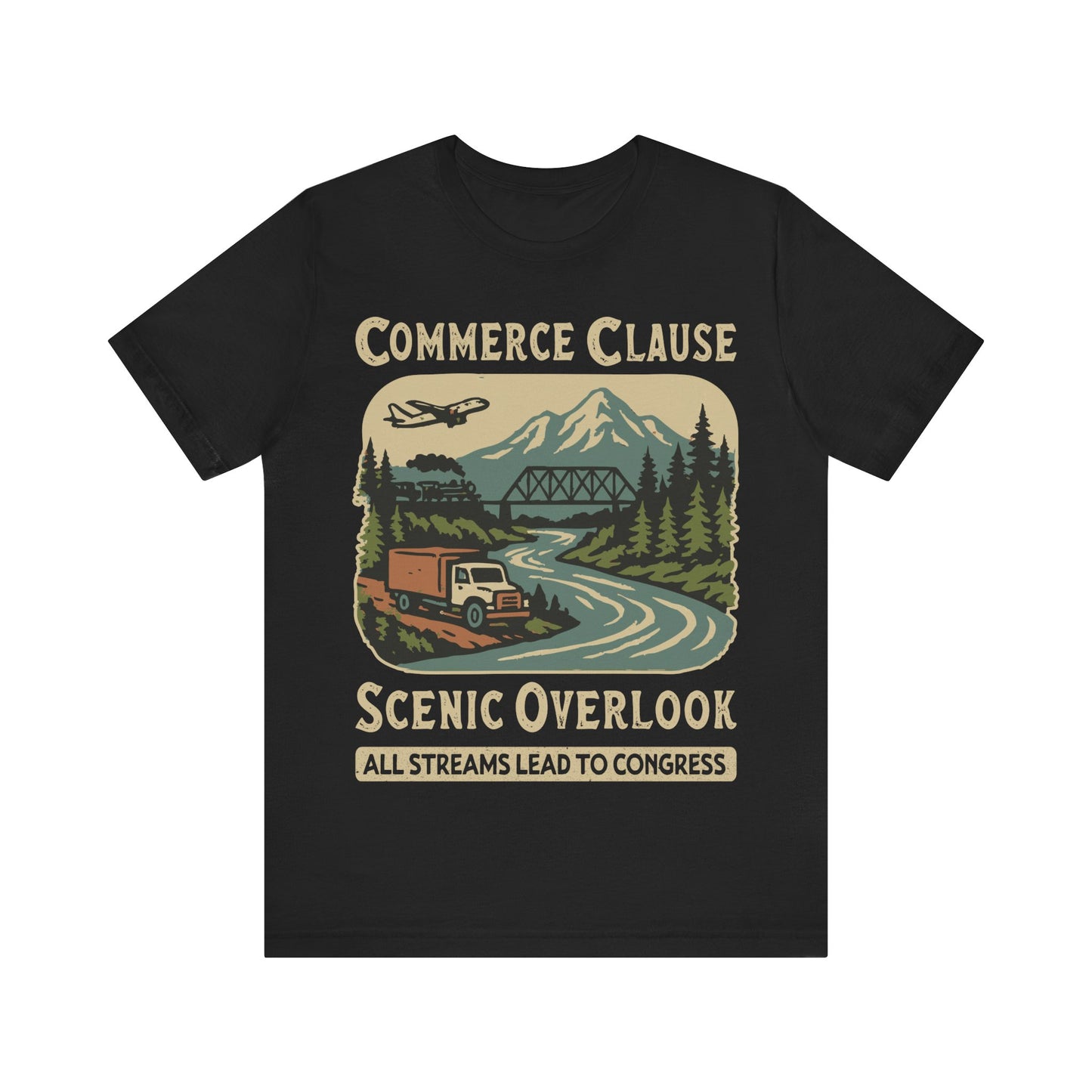 Commerce Clause Scenic Overlook T-Shirt