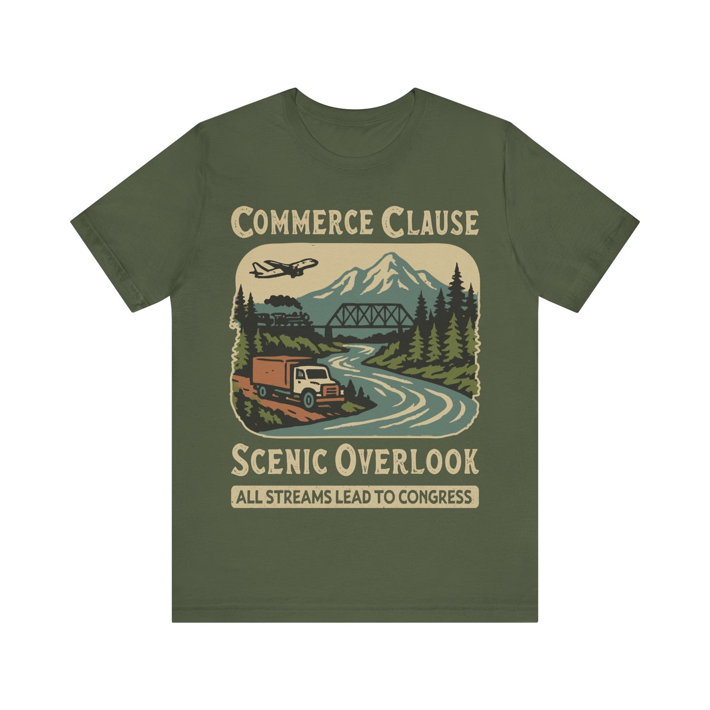 Commerce Clause Scenic Overlook T-Shirt