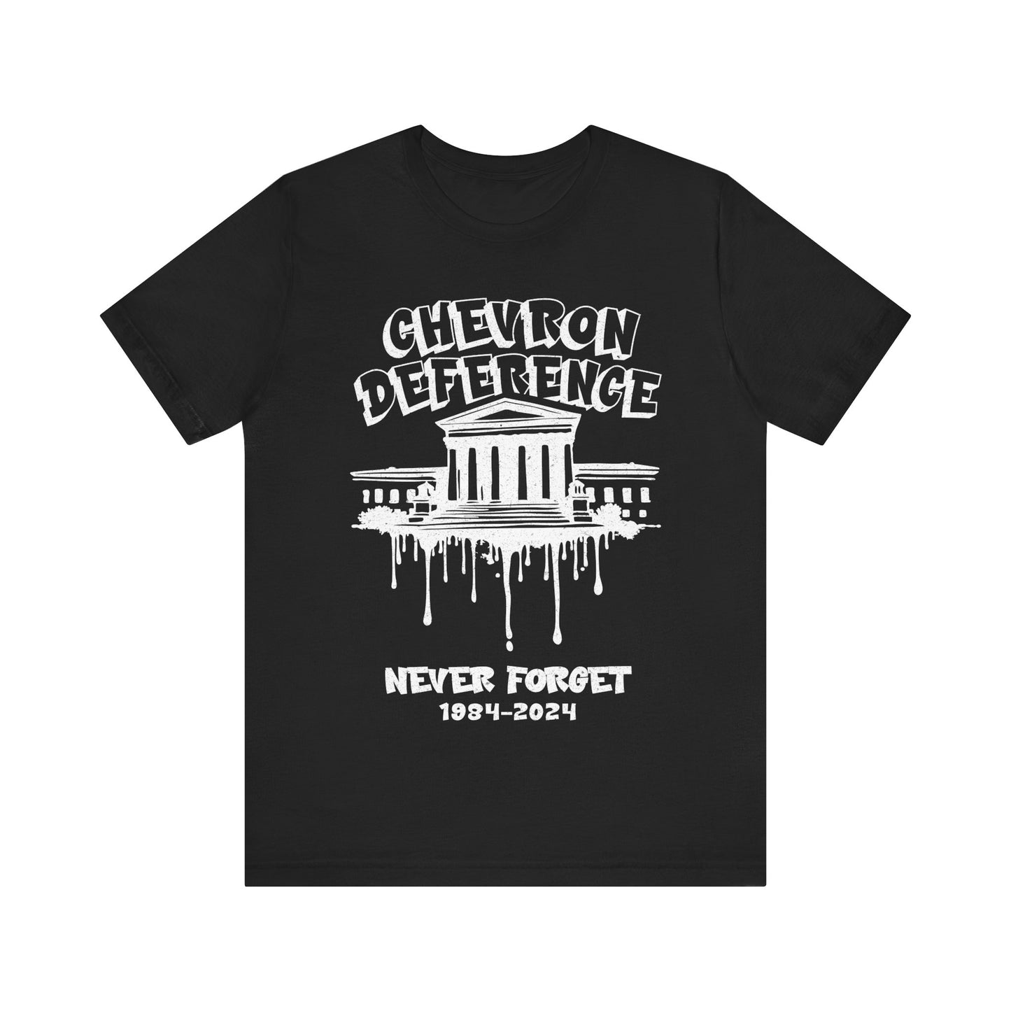 Chevron Deference Never Forget 1984-2024 T-Shirt