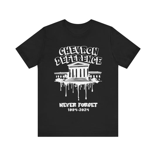 Chevron Deference Never Forget 1984-2024 T-Shirt