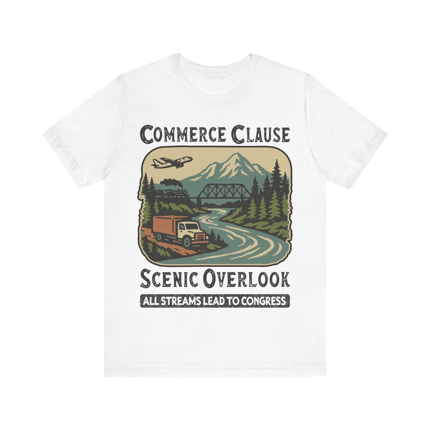 Commerce Clause Scenic Overlook T-Shirt