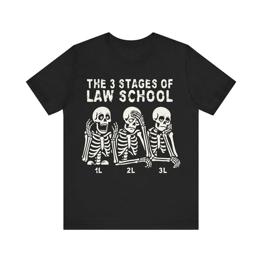 Scared to Death Worked to Death Bored to Death T-Shirt