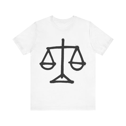 Scales of Justice Graffiti T-Shirt