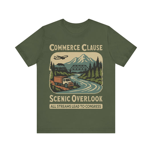 Commerce Clause Scenic Overlook T-Shirt